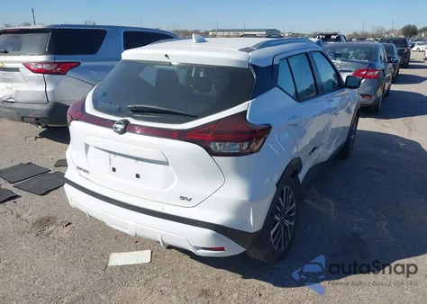 2022 Nissan Kicks Sv Xtronic Cvt z USA, uszkodzony, nr VIN 3N1CP5CV7NL486316